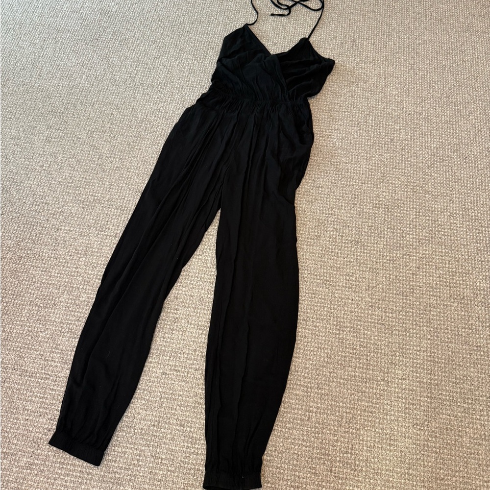 Lulu's Classic Black Jumpsuit